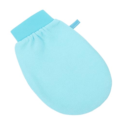 SOIMISS Peeling handschuh Dusch rückenschrubber Blau Exfolierender Badehandschuh mit Weicher Textur Langlebig und Schnelltrocknend Fördert Hauterneuerung und Durchblutung für Damen und von SOIMISS