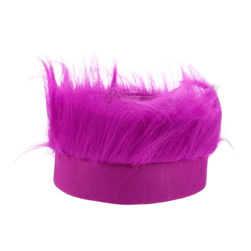 SOIMISS Pelziges Stirnband Mit Verrückter Perücke Für Halloween-partys Einzigartiges Haariges Stirnband Flauschiges Haar-accessoire Für Familienfeiern Und Schulveranstaltungen von SOIMISS