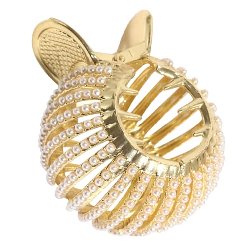 SOIMISS Perlen Haarklammer für Pferdeschwanz Rutschfester Metall Clip mit Starkem Eleganter Haarschmuck für Frauen Geeignet für Dickes Langes und Dünnes Haar Modisches Accessoire für von SOIMISS