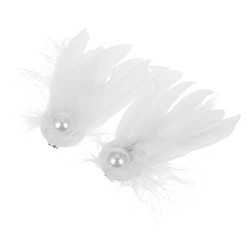 SOIMISS Flauschige Ballett-haarnadel Weißer Schwan Kopfbedeckung Für Frauen Und Mädchen Engel Kostüm-zubehör Für Partys von SOIMISS