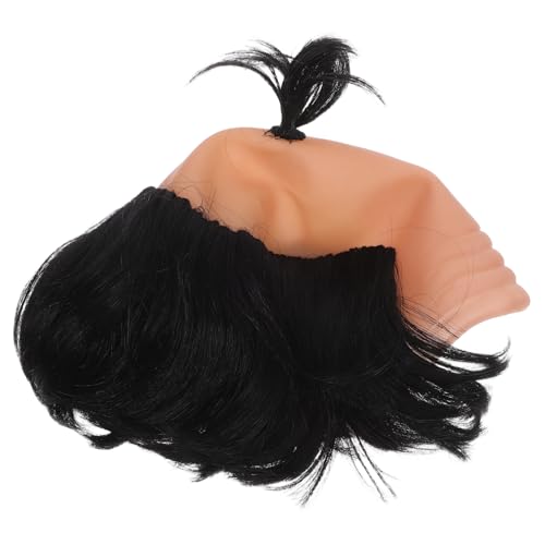SOIMISS Glatzen Perücke Für Samurai Kostüm Rollenspiel Accessoire Party Dekoration Aus Atmungsaktivem Leicht Und Langlebig von SOIMISS