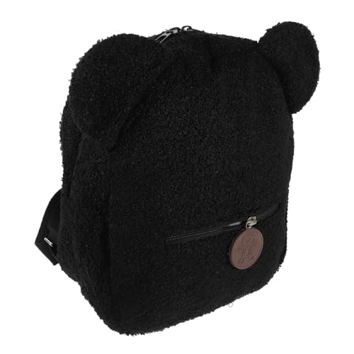 SOIMISS Plüschrucksack Im Cartoon-Stil Großer Capacity Rucksack Für Mädchen Reisetasche Mit Verstellbarem Schultergurt Lässige Tasche Für Alltag Und Schule Platz Für Bücher Und Schlüssel von SOIMISS