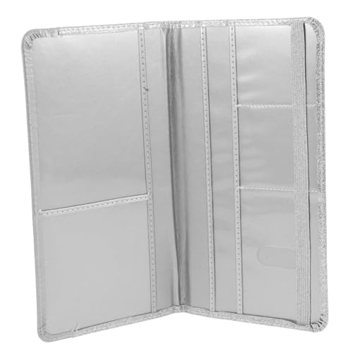 SOIMISS Pu-damenbrieftasche Kartenetui Mit Reisepasshalter Bargeld Und Dokumententasche Schmal Und Langlebig Für Reisen Und Täglichen Gebrauch Raum Für Karten Und Ausweise von SOIMISS