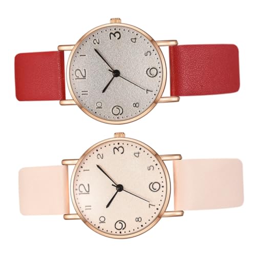 SOIMISS Quarzuhr Für Damen 2-teiliges Armband Lässige Armbanduhr Stilvoll Und Bequem Für Den Täglichen Gebrauch von SOIMISS