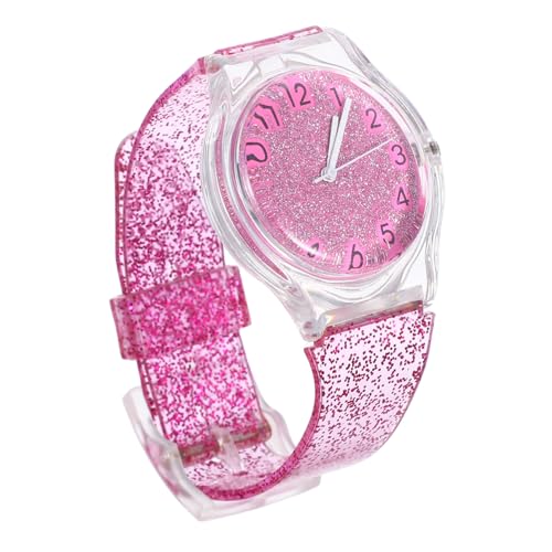 SOIMISS Modische Kinderuhr Mit Glänzender Quarzzeitmessung Bunte Armbanduhr Cartoon-Design Für Kleine Junge Mädchen Verstellbares Handgelenkband Als Geschenk von SOIMISS
