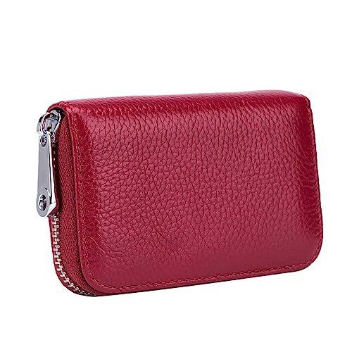 SOIMISS RFID Blockierende Kompakte Kartenetui Geldbörse mit Großem Fassungsvermögen Portabel und Sicher für Damen und Herren Kreditkartenetui für Reisen und Alltag Schlankes Design von SOIMISS