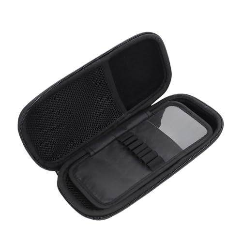 SOIMISS Reise Make up Pinsel Aufbewahrungstasche 22x10x4.5cm Tragbare Kosmetiktasche Für Damen Multifunktionale Pinsel Organizer Mit Reißverschluss Für Reisen Und Alltag Leicht Und von SOIMISS