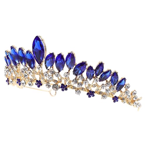 SOIMISS Rhinestone Brautkrone Stirnband Leicht Elegant Glitzernd für Hochzeit Braut Hochzeitszubehör Damen Festlich mit Funkelnden Kristallen Passend zu Brautkleid von SOIMISS