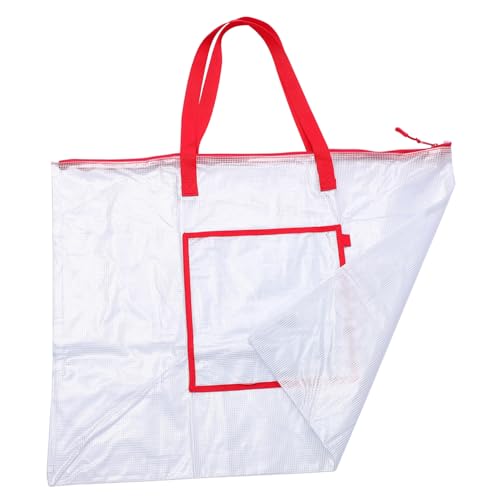 SOIMISS Robuste Poster Aufbewahrungstasche mit Reißverschluss und Griff Große Kapazität für Poster Zeichenbretter und Lineale Praktischer Organizer für Lehrer und Schüler Wetterfest und von SOIMISS