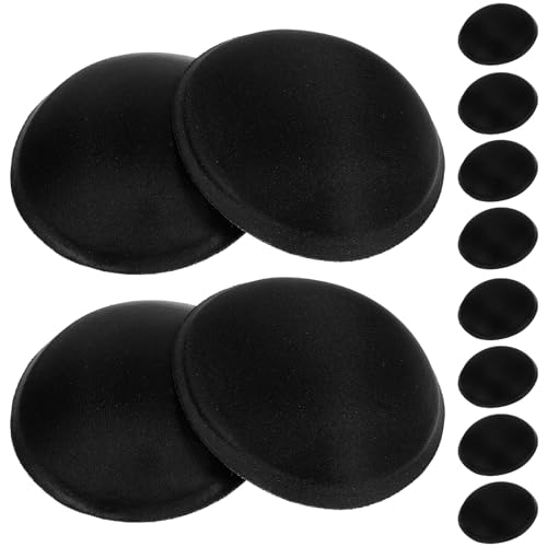 SOIMISS Runde BH- Pads 3 Paare Weiche Schwamm Brustpolster Bra Cup Inserts Pad für Bra Schwarz von SOIMISS