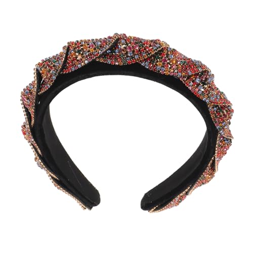SOIMISS Samtiges Haarband mit Funkelnden Strasssteinen Leichtes Vielseitiges Haarschmuck-accessoire für Mädchen und Frauen für Partys Feiern und Besondere Anlässe SOIMISS Samtiges Haarband mit Funkelnden Strasssteinen Leichtes Vielseitiges Haarschmuck-accessoire für Mädchen und Frauen für Partys Feiern und Besondere Anlässe von SOIMISS
