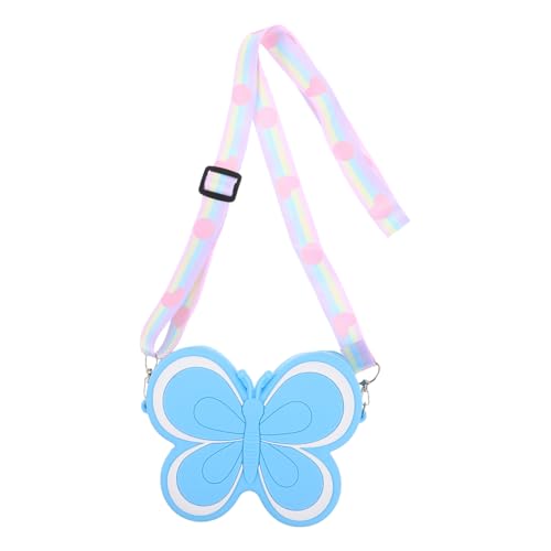 SOIMISS Butterfly Shaped Silicone Purse Für Mädchen Niedliche Tragbare Mini-geldbörse Für Mädchen Aufbewahren Von Münzen Und Kleinen Gegenständen von SOIMISS