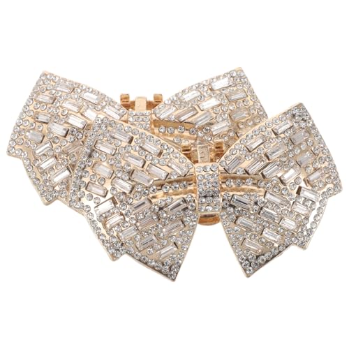 SOIMISS Schuhclips Schleifen Strass 2 Stück Abnehmbare Schuhaccessoires für Damen Hochzeit Party Schuhe Dekorative Schuhschnallen Selbstgemacht Schuhschmuck für High Heels und Sandalen von SOIMISS