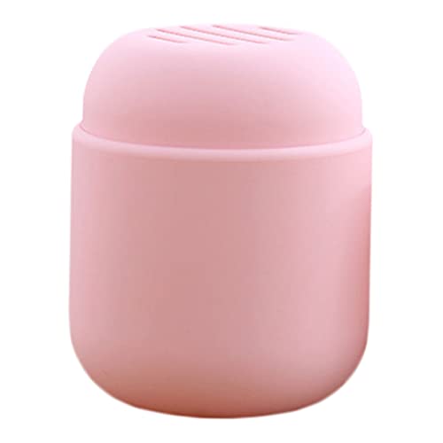 SOIMISS Silikon Make Up Schwamm Halter Staubschutz Aufbewahrungsbox Tragbar für Puderquaste Beauty Sponge Organizer Reinigbar Wiederverwendbar Leicht und Platzsparend Rosa von SOIMISS