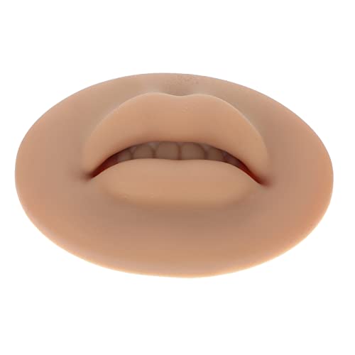 SOIMISS Silikon Makeup Übungspad Realistische Haut für Lippen und Augen Schminkpraxis Wiederverwendbar für Make up Anfänger und Professionelle Kosmetikschulung von SOIMISS
