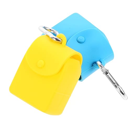 SOIMISS Silikon Taschen Set Von 2 Beutel Schlüssel Lagerung Tasche Kopfhörer Tasche Änderung Geldbörse Reise Lagerung Wiederverwendbare Weiche und von SOIMISS