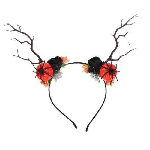 SOIMISS Adorable Festival Headband Mit Dekorativen Baumzweigen Und Stilvollen Rehgehörnen Für Weihnachts Und Halloween-feiern Cosplay Und Besondere Anlässe von SOIMISS