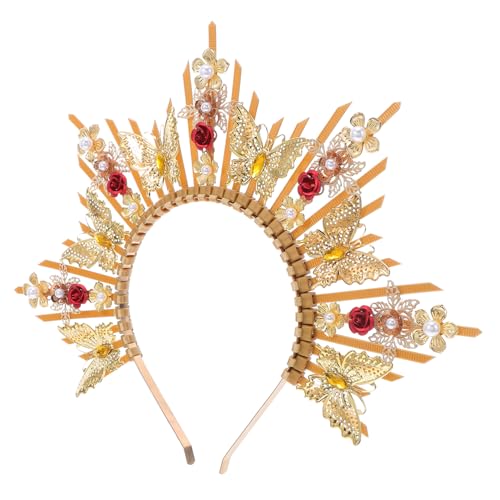SOIMISS Stirnband Hochzeitshaarkrone Brautkopfschmuck Brautkopfschmuck Zubehör Göttinnen Stirnband Für Frauen Braut Tiara Für Hochzeit Krone Kopfschmuck von SOIMISS