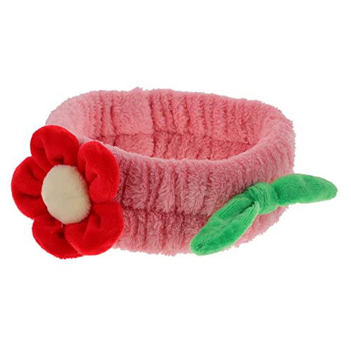 SOIMISS Flower Headband Für Frauen Süßes Blumen-haarband Für Makeup Spa Und Gesichtsreinigung Elastisches Komfortables Design Für Dusche Und Yoga von SOIMISS