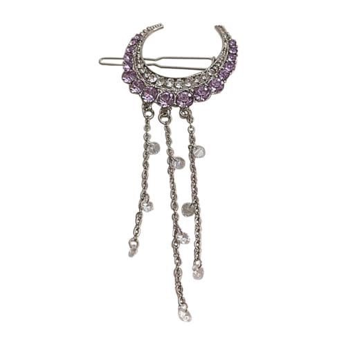 SOIMISS Strass Haarnadel mit Quaste Vintage Haarschmuck für Frauen und Mädchen Langlebige Legierung Funkelnder Haarklammer Geeignet für Hochzeiten Partys und Alltag Modisches Accessoire von SOIMISS