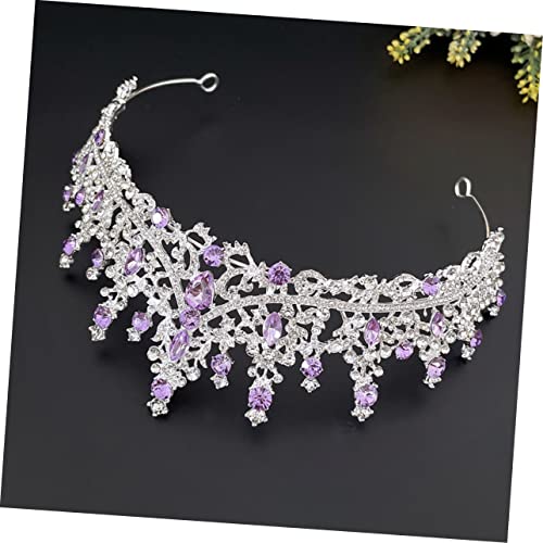 SOIMISS Strass Stirnband Braut Haarschmuck Damen Funkelnde Tiara Kopfschmuck Headpiece für Hochzeit Party Geburtstag Karneval Geeignet für Braut und Mädchen von SOIMISS