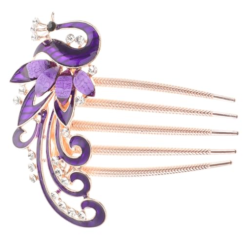 SOIMISS Shiny Rhinestone Hair Comb Für Bräute Eleganter Haarschmuck Mit Funkelnden Strasssteinen Für Hochzeiten Romantische Anlässe Und Besondere Feierlichkeiten von SOIMISS
