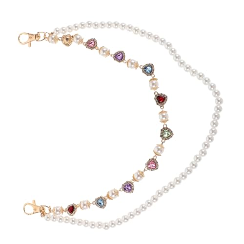 SOIMISS Taillenkette mit Bunten Strasssteinen und Herz Design Hose Kette mit Kunstperlen Hiphop Inspirierte Schmuckkette für Damen und Herren Geeignet für Streetwear Partys und von SOIMISS