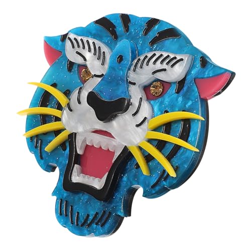 SOIMISS Tiger Brosche Pin Cartoon Tier Anstecknadel für Kleidung Hüte und Taschen Einzigartige Dekoration für Verschiedene Anlässe und Outfits von SOIMISS