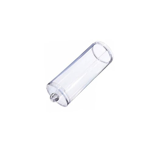 SOIMISS Transparenter Makeup Organizer mit Deckel Runde Kosmetikaufbewahrung für Wattepads Baumwollpads und Badezimmerzubehör Staubdichter Wattepadspender für Ordentliche von SOIMISS