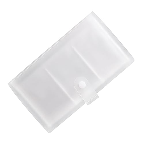 SOIMISS Kartenhalter Für Visitenkarten Steckplätze Visitenkartenetui Aus Tragbares Kartenetui Visitenkartenhalter Für Namenskarten Und Kreditkarten von SOIMISS