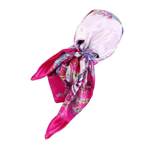 SOIMISS Turbanmütze Mit Blumenmuster Für Damen – Seidenschal Haartuch Satin-haartuch Schlaftuch Beauty-accessoire SOIMISS Turbanmütze Mit Blumenmuster Für Damen – Seidenschal Haartuch Satin-haartuch Schlaftuch Beauty-accessoire von SOIMISS