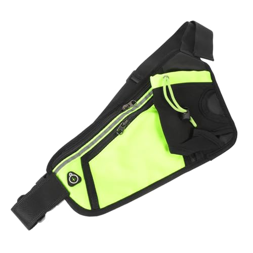 SOIMISS Verstellbare Bauchtasche mit Flaschenhalter Wasserabweisend Langlebig für Damen und Herren Vielseitige Hüfttasche zum Joggen Wandern Fitness und Outdoor Aktivitäten von SOIMISS