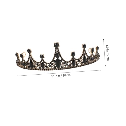 SOIMISS Vintage Barock Brautkrone Haarschmuck Hochzeit Kopfschmuck für Braut und Brautjungfer Stilvolle Damen Tiara Headwear für Festliche Anlässe von SOIMISS