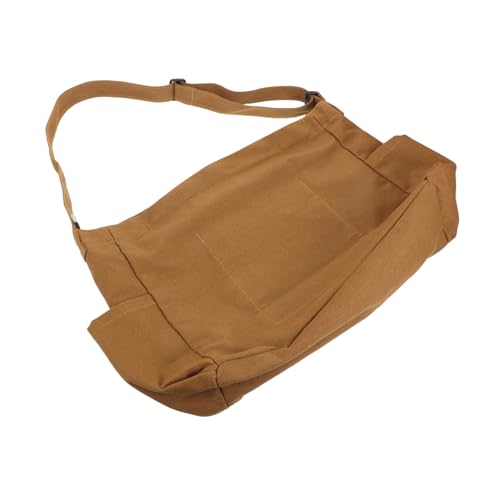 SOIMISS Vintage Canvas Messenger Bag Damen Große Umhängetasche Verstellbarer Schulterriemen Robuste Retro Tote Für Alltag Arbeit Uni Freizeit von SOIMISS