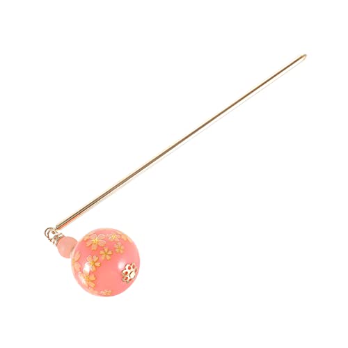 SOIMISS Chinesische Haarnadel Mit Perlentropfen Vintage Haarstab Für Frauen Baumelnde Haarstäbchen Elegant in Rosa Für Besondere Anlässe von SOIMISS