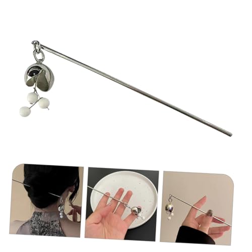 SOIMISS Vintage Haarschmuck Frauen Metall Haarstab mit Quaste Stabiles Haargabel design für Dutt Minimalistisches Haaraccessoire für Alltag Party Hochzeit und Stilvolle Outfits von SOIMISS