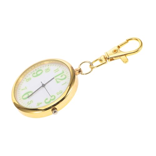 SOIMISS Vintage Quarzuhr Schlüsselanhänger mit Großem Anhänger Taschenuhr für Krankenschwestern und Ärzte Tragbare Präzise Hängeuhr Stilvolle Broschenuhr für Männer und Frauen von SOIMISS