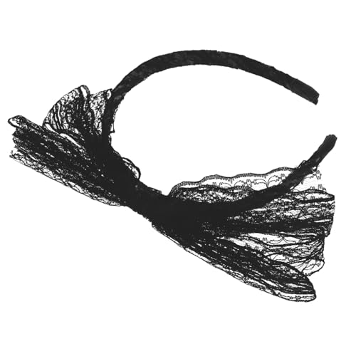 SOIMISS Vintage Schleifen Stirnband Damen Haarschmuck Party Haarreif mit Großem Stoffbogen Festliches Accessoire für Geburtstag Hochzeit Weihnachten von SOIMISS