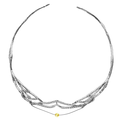 SOIMISS Vintage Silber Tiara Haarreif Braut Krone Kopfschmuck Leichtes Headband für Hochzeit Geburtstag Party Damen Haarschmuck Fairy Crown Accessoire von SOIMISS