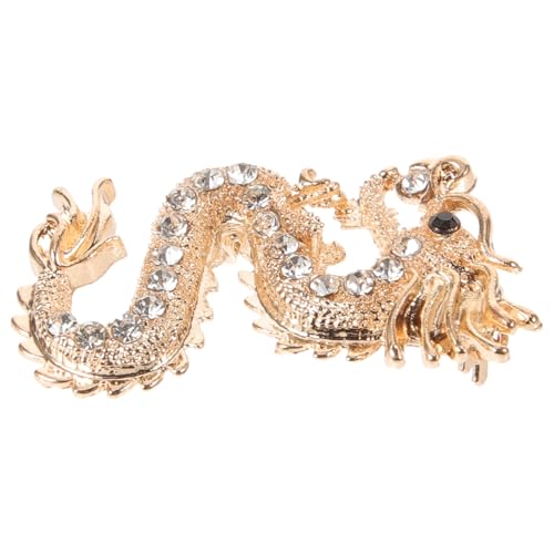 SOIMISS Vintage Stil Drachenbrosche Pin aus Modisches Schmuckaccessoire für Damen und Herren Dekorative Anstecknadel für Jacken Pullover Schals Geeignet für Partys und Festliche Anlässe von SOIMISS