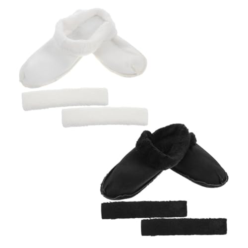 SOIMISS Wärme Für Damen 2 Paar Fleece-futter Für Clogs Waschbare Felleinlagen Weiche Flanell-einlegesohlen Perfekt Für Hausschuhe von SOIMISS