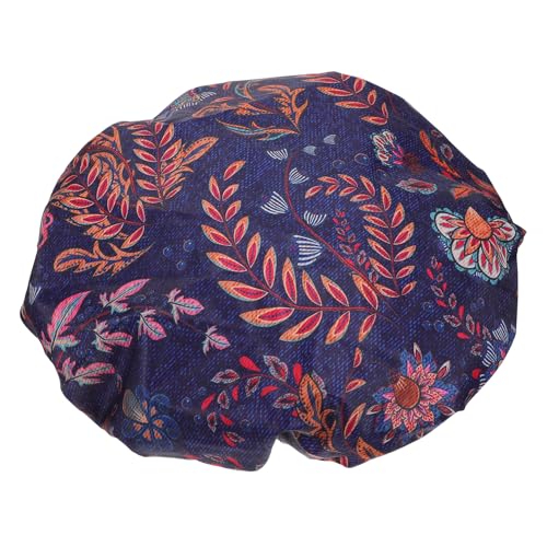 SOIMISS Wasserdichte Doppellagige Herren Duschhaube aus Oxford Praktische Wiederverwendbare Badehaube mit Elastischem Atmungsaktiv und Strapazierfähig für Lange und Lockige Haare von SOIMISS