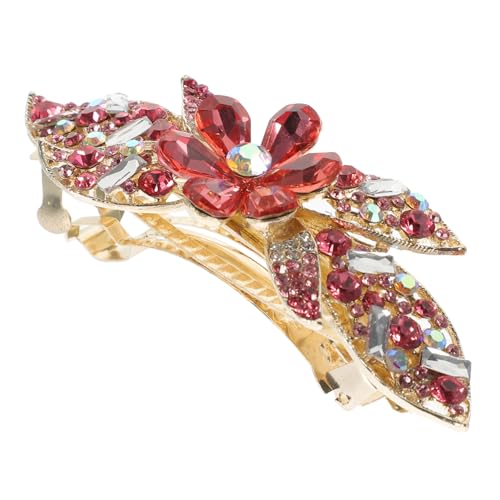 SOIMISS Wasserfester Strass haarclip Blütenform Robuster Haarschmuck für Damen Langlebige Haarklammer Festhaltend und Komfortabel für Alltag und Besondere Anlässe von SOIMISS