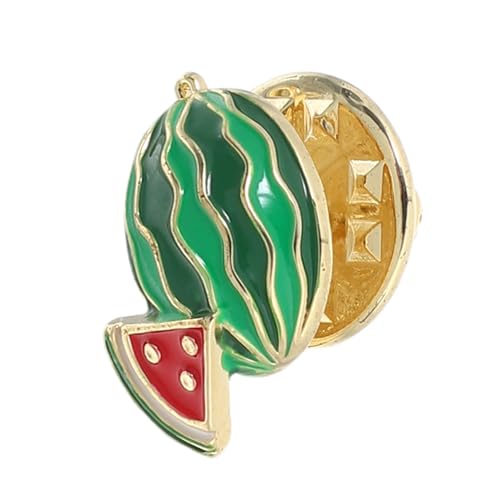 SOIMISS Wassermelonen Brosche Anstecknadel Niedliche Fruchtform Praktisch und Modisch Sicherer Halt für Kleidung Rucksäcke Strandtaschen Kreative Accessoire für Alltag und Strandpartys von SOIMISS