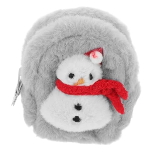 SOIMISS Plüschige Mini-geldbörse Für Kawaii Schlüsselanhänger Mit Ohrhörer-aufbewahrung Niedlicher -münzbeutel Für Täglichen Gebrauch Trendiges Accessoire Für Handtaschen Und von SOIMISS