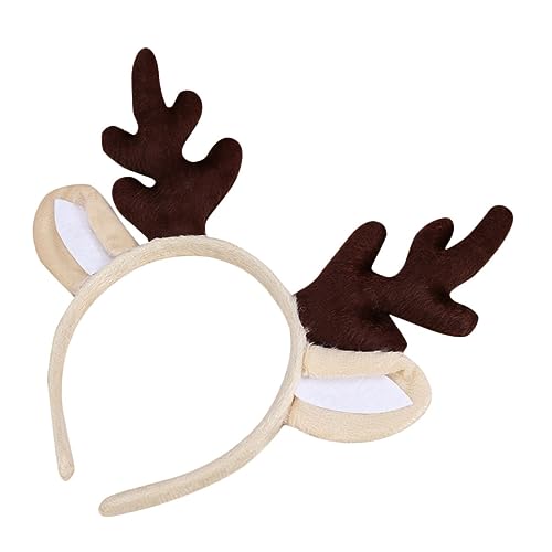 SOIMISS Weihnachts-stirnband Für Mädchen Mit Rentiergeweih Niedliches Haaraccessoire Für Festlichkeiten Für Weihnachtsfeiern Und Kostümverkleidungen von SOIMISS