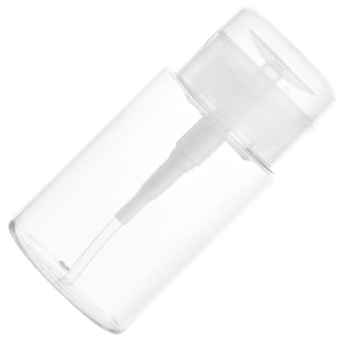 SOIMISS Wiederverwendbare Reise Pumpflasche Leerer Kosmetikbehälter mit Druckspender für Make Up Entferner Lotionen und Toilettenartikel Tragbar und Langlebig von SOIMISS