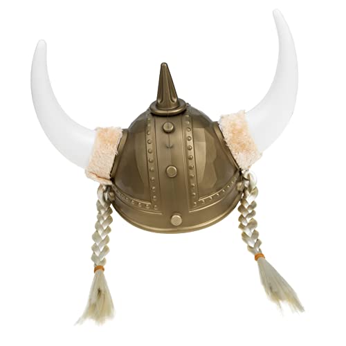SOIMISS Wikinger Hornhut Mittelalterlicher Wikinger Helm Wikinger Hut Wikinger Kopfbedeckung Hut Aus Ochsenhorn Dämonenhörner Stirnband Herren Wikinger Helm Mit Hörnern Und Spitzen von SOIMISS