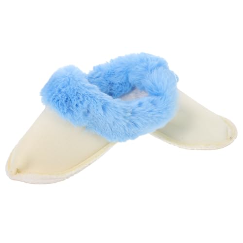 SOIMISS Winter Clog Liner Fuzzy Schuh-einlagen Plüsch Warm Waschbar Unisex Hausschuhe Einlegesohlen für Damen Herren Kuschelig Weiche Isolierende Einlagen von SOIMISS