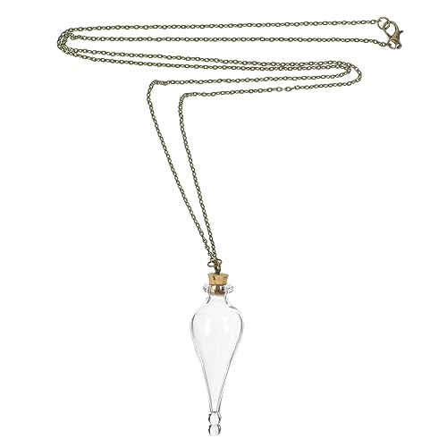 SOIMISS Zaubertrank-flaschen-halskette Mini Winzige Flaschen Mit Ketten Halsketten Aus Korkflaschen Kleine Gläser Mit Deckel Kleine Flaschenanhänger Winzige Gläser Glas SOIMISS Zaubertrank-flaschen-halskette Mini Winzige Flaschen Mit Ketten Halsketten Aus Korkflaschen Kleine Gläser Mit Deckel Kleine Flaschenanhänger Winzige Gläser Glas von SOIMISS